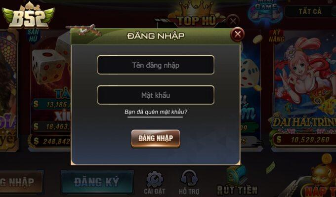 Đăng Nhập B52