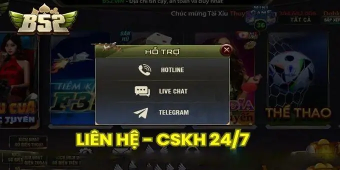 Liên Hệ Với B52 Club